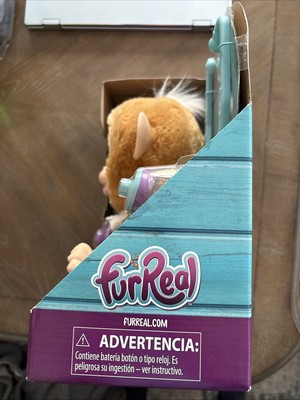 New FurReal Friends Check Up Zandi Interactive Plush Pet Monkey