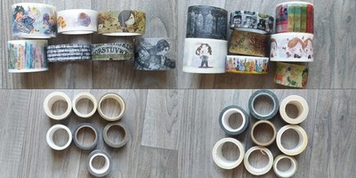 15x Washi Tape Harry Potter Bücher Zaubertrank Severus Snape (Scrapbooking scrap