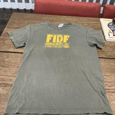FIDF Friends of the IDF T-Shirt, Green, Size Small