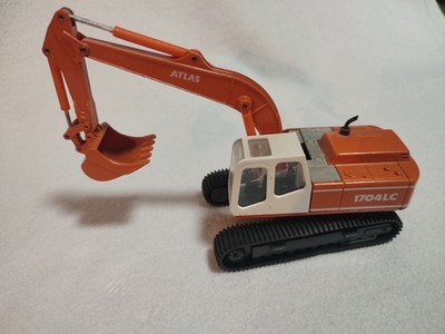 Conrad Model 2903 Atlas 1704LC Raupenbagger 1:50 orange weiß grau toller Zustand