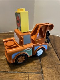 LEGO DUPLO 5828 Big Bentley Disney Pixar Cars 2 Set Lightning McQueen Mater Finn