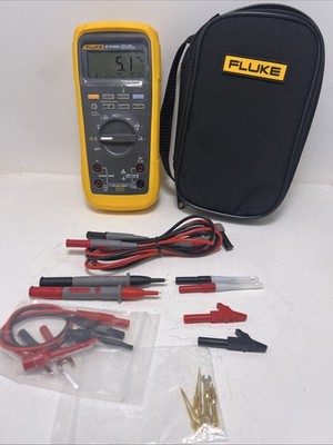 Fluke 87v Max True RMS Multimeter NEW/ with case and leads