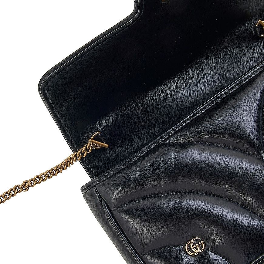Gucci GG Marmont Chain Shoulder Bag 93097445 thumbnail 8