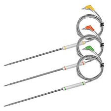 3-Pack Probe Replacement for Thermopro TP20 TP25 TP27 TP930 TP829 TP910 TP826, T
