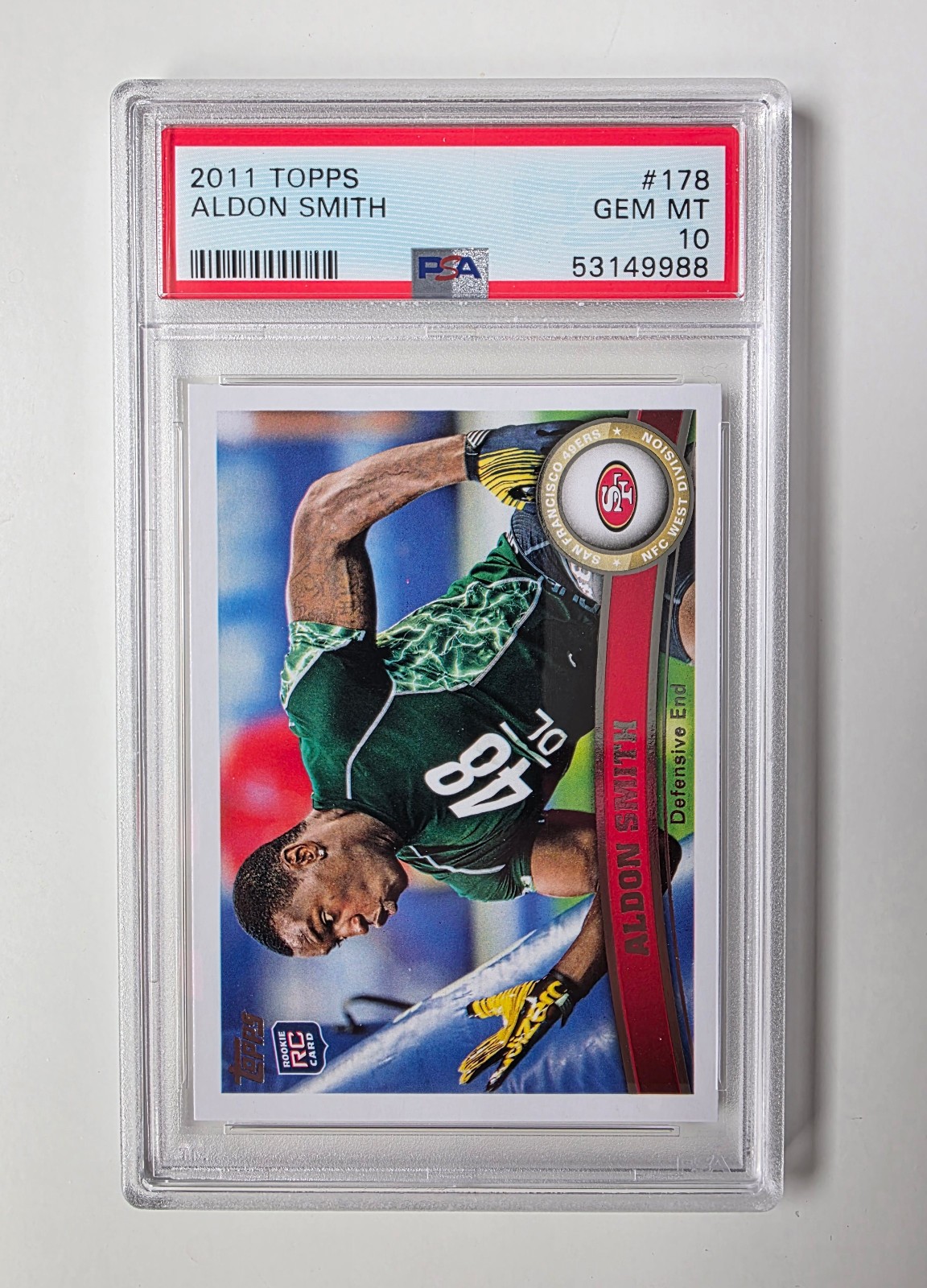 Aldon Smith Topps #178 Base