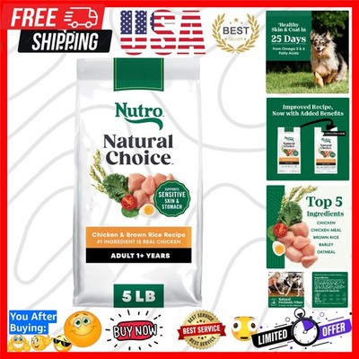 Natural Choice Dry Dog Food, Adult Dog Food Dry Chicken and Brown Rice Recipe...