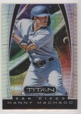 2019 Panini Chronicles Titan Hyper Prizm 108/299 Manny Machado #25 9cf
