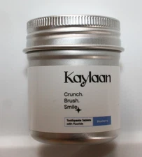 Kaylaan Fluoride Toothpaste Tablets - Mint Flavored - 90 Counts