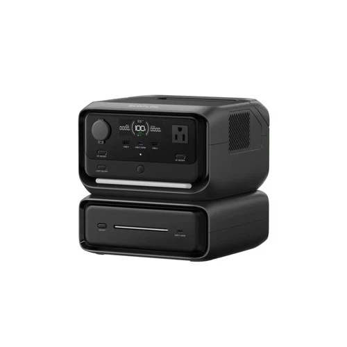EcoFlow RIVER 3 Plus Portable Power Station Extra EB300 Battery (Black)