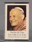CASSETTE. DISCURSO DEL PAPA JUAN PABLO II EN AVILA. CLAUSURA CENT