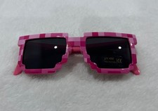Fashion Mosaic Sunglasses Pink Kids UV 400 New