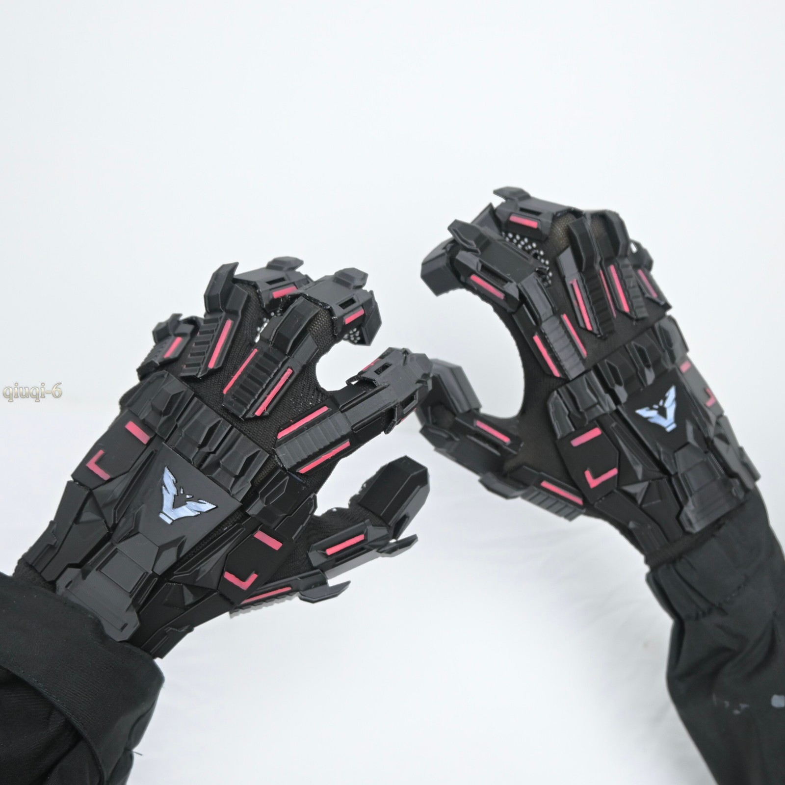 Guanti meccanici Cyberpunk robot fantascienza mano armatura tattica cosplay prop regalo