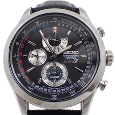 Orologio da uomo SEIKO 7T86 cronografo al quarzo calendario perpetuo quadrant...