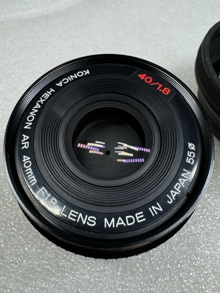 [COMO NUEVO] Lente Konica Hexanon AR 40mm f1.8 Pancake Prime Montaje AR - **WOW** Foto 2 de 4