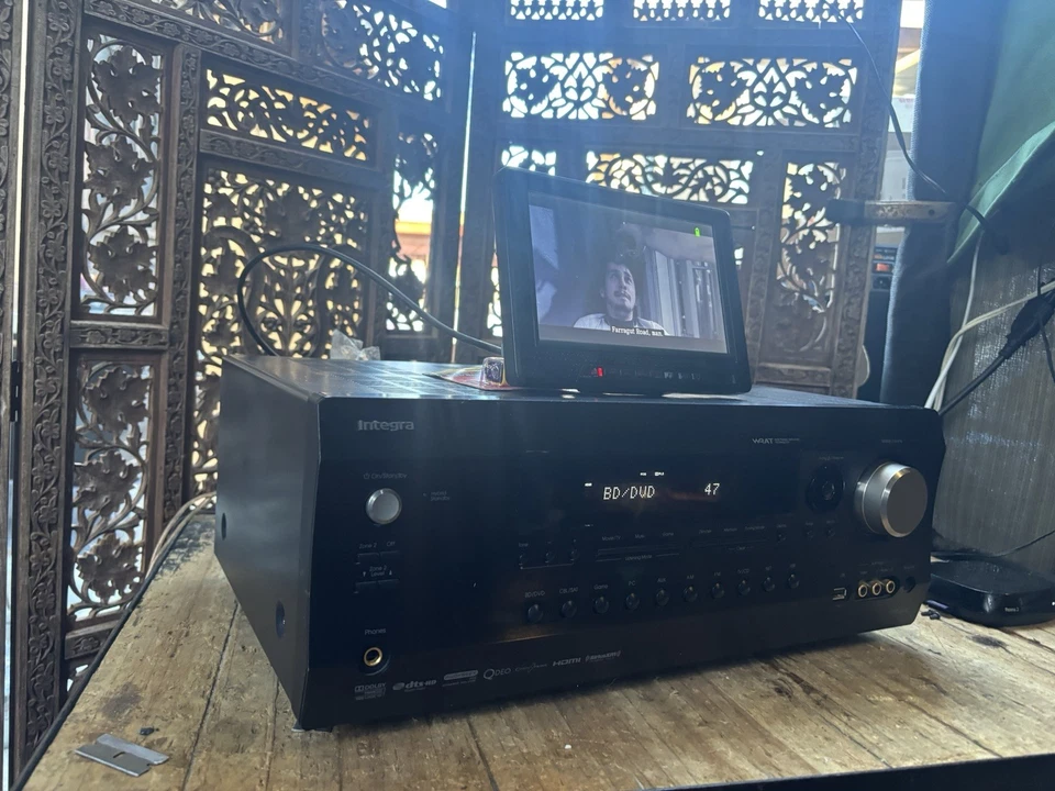 Integra DTR-20.4 5.2 Channel Network A/V Audio Receiver Tested -Working Great!! - Image 3 of 4