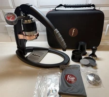 EXCELLENT Flair Pro 2 Manual coffee Espresso Maker press with case and extras