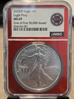 2025 (P) $1 1-oz American Silver Eagle Eagle Privy Releases 1 of First 50,000
