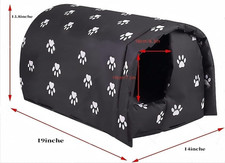 Cat House for Outdoor Cats in Winter, Feral Cat Shelter, Cat House Thickened ...