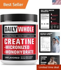 Pure Micronized Creatine Monohydrate - 5000mg...