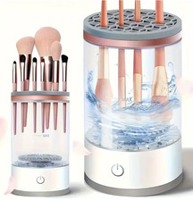 USB Plug Electric Automatic Makeup Brush Cleaner and Dryer