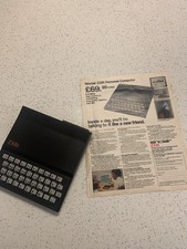 An original a ZX81 computer (Computer advert only)