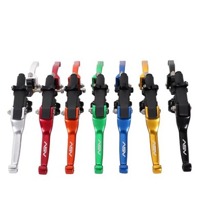 CNC Clutch ASV Folding Brake Clutch Lever For KTM Honda Kawasaki Yamaha XR50