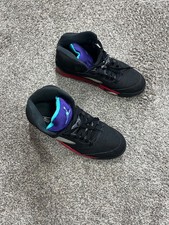 Nike Air Jordan 5 Retro Top 3 Mens 10.5 Black Red Purple Lace Up CZ1786-001