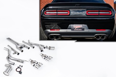 Milltek Sportauspuffanlage Dodge SRT Hellcat Bj. 2015-2022, Endrohr 4x100mm rund