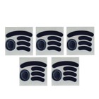 Optional Black 0.6mm Mouse Feet Skates Mouse Stickers Pads For Logitech G Pro D