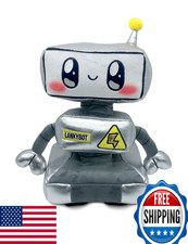 LankyBox Official LankyBot Light-Up Plush Toy - Large Stuffed Robot
