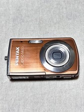 PENTAX Optio M40 Digital Camera Bronze Tested Good Condition Compact Model