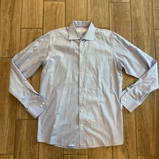 ETON Contemporary Dress Shirt Men's Sz 41 16 Blue