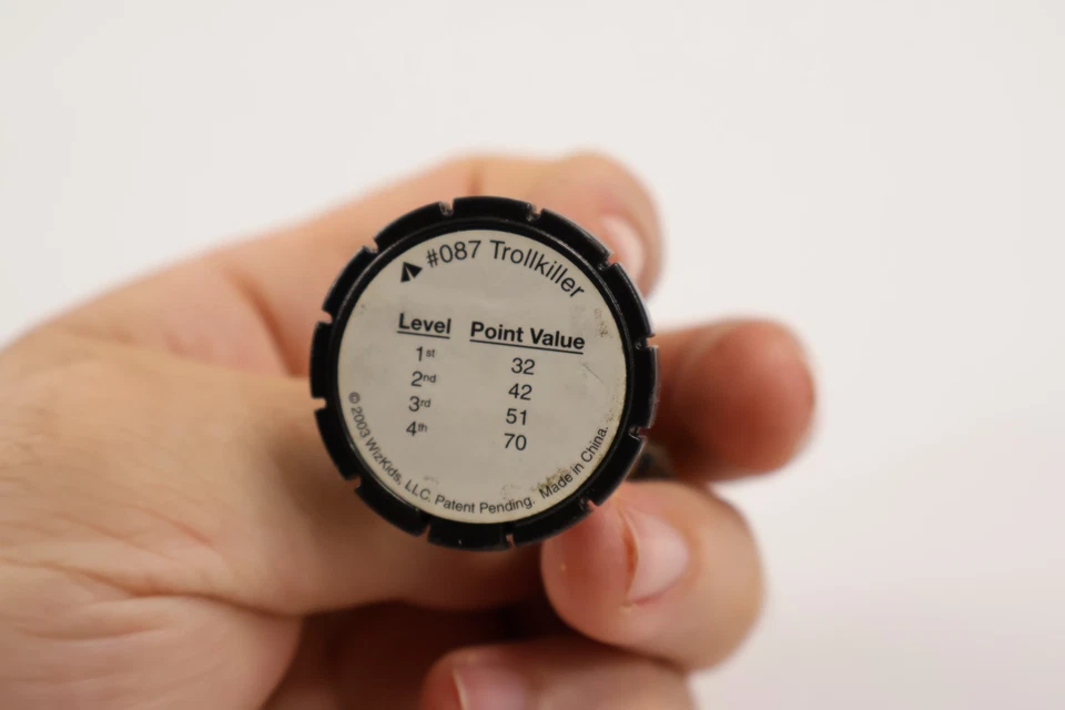 2003 Mage Knight Dungeons Pyramid 087 Trollkiller 独特英雄 D&D 探路者角色扮演游戏 — 第 3/3 张图片