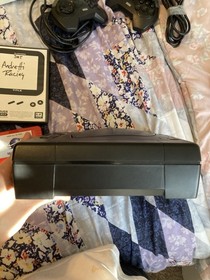 Sega Saturn MK-80000A With Controllers & 15 Games & Pound HDMI Adapter +extras