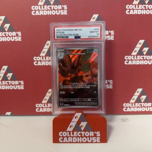Scizor | 205/197 | PSA 10 | Obsidian Flames | G20