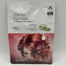Lindsay Home Aesthetics Colored Hair Mask Color Vibrancy 2 Step Spa Treatment