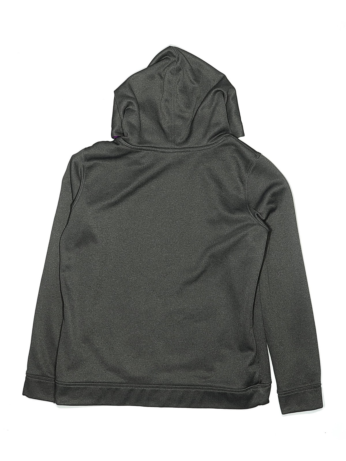 Under Armour Girls Gray Zip Up Hoodie XL Youth thumbnail 2
