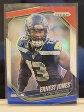 2025 Panini Prizm Ernest Jones Red, White & Blue Prizm #282 Seahawks