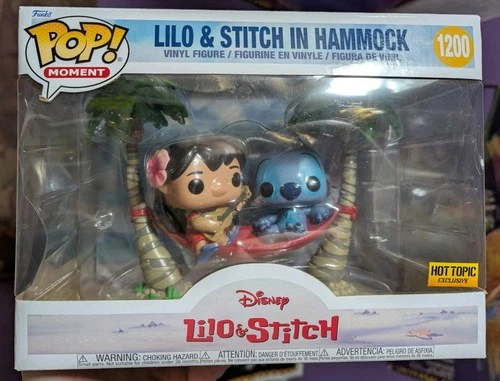Funko Pop! Moments Lilo & Stitch Hammock #1200 Hot Topic Exclusive