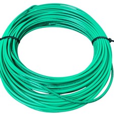New 75  Green 10 AWG THHN THWN Stranded Copper Various Brands Wire - Open Box