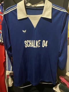 Schalke 1978 1979 Home Match Worn Issued Football Shirt