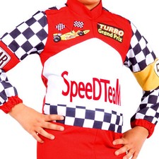 Ciao Costume Carnevale Pilota Formula 1 F1 Tuta Bianco Rosso Bambino