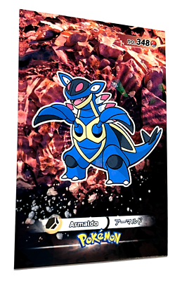 2024 POKEMON DATABASE 3 Card #097 ARMALDO Hoenn Peru Edition Foil | eBay 2024 POKEMON DATABASE 3 Card #097 ARMALDO Hoenn Peru Edition Foil | eBay