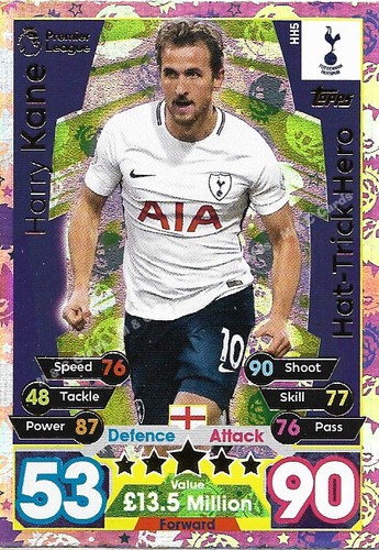 Match Attax EXTRA 2017/18 Premier League FOLIENKARTEN Hut-Trick Held/100 Club - Bild 9 von 40
