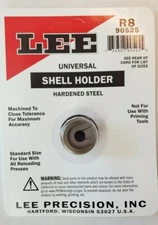 Lee 90525 Universal Shellholder R8 (348 Win  / 416 Rigby / 45-70 Government)  