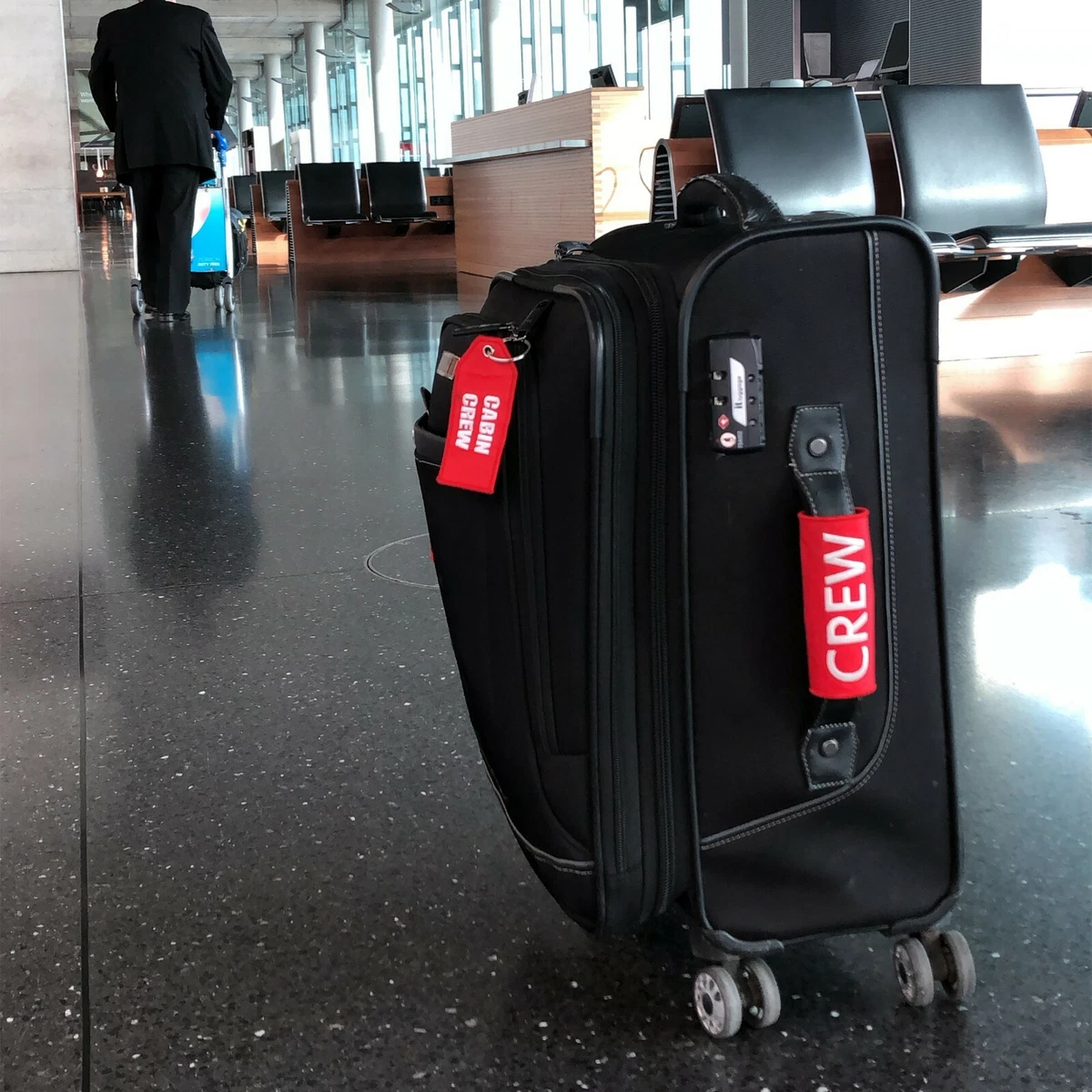 Crew Luggage Handle Wrap Multicolours High Quality Flight Bag Pilot Bag