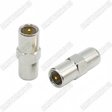 5pcs FME Male to FME Male RF Adapter Coax Connector Straight Coupler Converter
