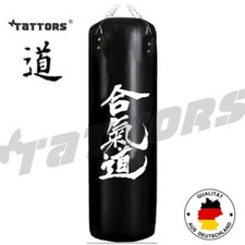 Designerski ZESTAW WORKÓW BOKSERSKICH TATTORS® Aikido Heqidao Karate Skóra Czarny Fighting MMA NOWY