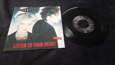 ROXETTE Single 7 Listen to your Heart EMI Promotion Single