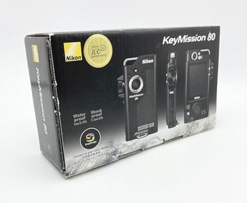 Nikon KeyMission 80 BK Waterproof Wearable Camera Operation 